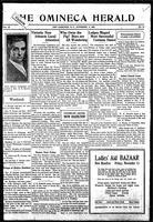 Omineca Herald, November, 06, 1925