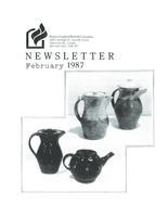 1987 Feb Newsletter - Potters Guild of British Columbia