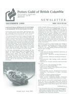 1989 Dec Newsletter - Potters Guild of British Columbia