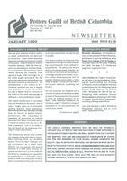 1992 Jan Newsletter - Potters Guild of British Columbia