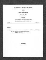 1992-03-11 - City of Port Coquitlam Council Meeting - Agenda and Minutes
