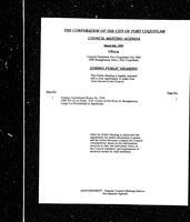 1993-03-08 - City of Port Coquitlam Council Meeting - Agenda and Minutes