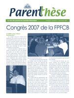 PARENTHÈSE, 2007