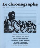 LE CHRONOGRAPHE, 1987