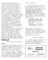 BONJOUR MAILLARDVILLE, 1991-1992