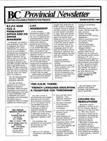 Provincial Newsletter