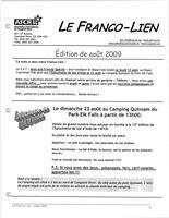 LE FRANCO-LIEN, 2009