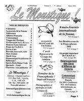LE MOUSTIQUE PACIFIQUE, 2001
