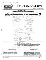 LE FRANCO-LIEN, 2004