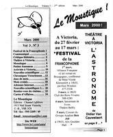 LE MOUSTIQUE PACIFIQUE, 2000