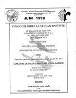 L'ANSE-AU-SABLE, 1996