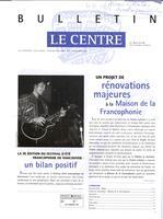 BULLETIN LE CENTRE, 1998