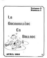 LA GRENOUILLÈRE EN BALLADE, 1986