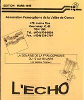 L'ÉCHO, 1995