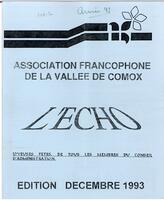 L'ÉCHO, 1993