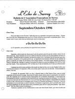   L'ÉCHO DE SURREY, 1996   