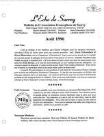   L'ÉCHO DE SURREY, 1996   