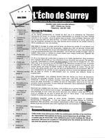   L'ÉCHO DE SURREY, 2004   
