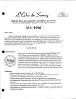   L'ÉCHO DE SURREY, 1996   