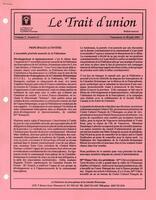LE TRAIT D'UNION, 1992