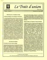 LE TRAIT D'UNION, 1992