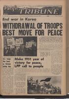 The Pacific Tribune - Friday, January 5, 1951
