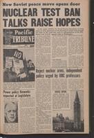 The Pacific Tribune - Friday, January 25, 1963