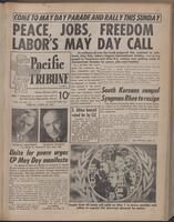 The Pacific Tribune - Friday, April 29, 1960