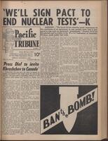 The Pacific Tribune - Friday, August 21, 1959