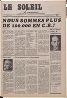 Le Soleil de Vancouver, October 26, 1973