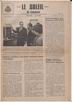 Le Soleil de Vancouver, March 13, 1970