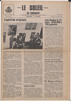 Le Soleil de Vancouver, February 13, 1970