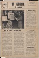 Le Soleil de Vancouver, April 11, 1969