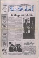 Le Soleil de Colombie-Britannique, September 20, 1996