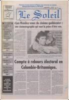 Le Soleil de Colombie-Britannique, March 8, 1996