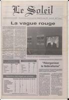 Le Soleil de Colombie-Britannique, October 29, 1993