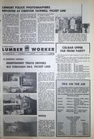   The Western Canadian Lumber Worker, Vol. XXXVI, No. 22, 2nd Issue Nov. 1967   
