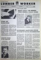 The Western Canadian Lumber Worker, Vol. XXXVI, No. 13, 1st Issue Jul. 1967