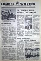 The Western Canadian Lumber Worker, Vol. XXXVI, No. 11, 1st Issue Jun. 1967