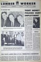 The Western Canadian Lumber Worker, Vol. XXXIII, No. 21, 2nd Issue Oct. 1966