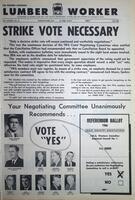 The Western Canadian Lumber Worker, Vol. XXXIII, No. 8, 2nd Issue Apr. 1966