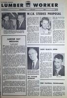 The Western Canadian Lumber Worker, Vol. XXXII, No. 17, 1st Issue Sep. 1965