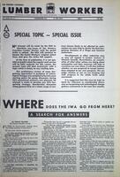 The Western Canadian Lumber Worker, Vol. XXXII, No. 14, 2nd Issue Jul. 1965