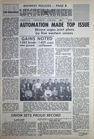 The Western Canadian Lumber Worker, Vol. XXXI, No. 16, 2nd Issue Aug. 1964