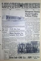 The Western Canadian Lumber Worker, Vol. XXVII, No. 5, 1st Issue Mar. 1960