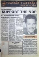 The Western Canadian Lumber Worker, Vol. XLIII No. 4, Nov. 1975