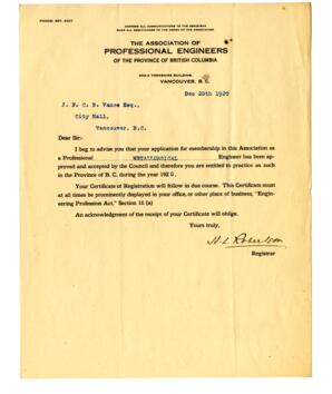 Vance filing - Engineers - Professional
