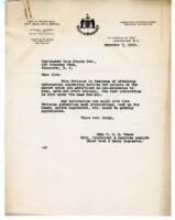 Letter to Cunningham Drug Stores Ltd. From Vance
