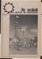 Le Soleil de Vancouver, August 18, 1972