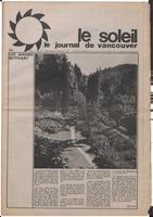 Le Soleil de Vancouver, July 14, 1972